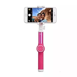 Монопод Momax Selfie Hero 70cm Pink (KMS6P)