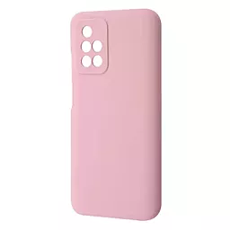 Чохол Wave Full Silicone Cover для Xiaomi Redmi 10 Pink Sand