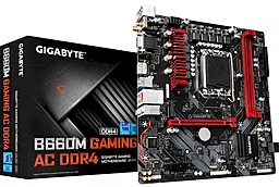 Материнская плата Gigabyte B660M Gaming AC DDR4