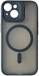{"ru": "Чехол", "uk": "Чохол"} Rock Guard Foldable Bracket with Magsafe для Apple iPhone 15 Titanium Blue