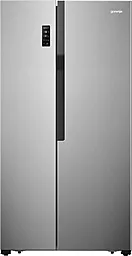 Холодильник з морозильною камерою Gorenje NRS918FMX