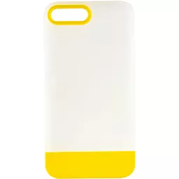 Чехол Epik TPU+PC Bichromatic для Apple iPhone 7 plus, iPhone 8 plus (5.5") Matte / Yellow
