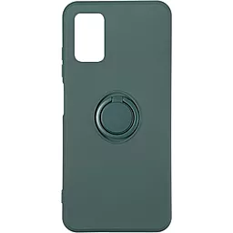 Чехол Gelius Ring Holder Case for Samsung A035 (A03) Dark Green - фото Чехол Gelius Ring Holder Case for Samsung A035 (A03) Dark Green