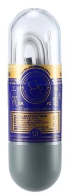 Кабель Remax Blade USB-A - Lightning 12w 2.4a 1м cable White (RC-105i) - фото 2
