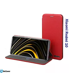 Чохол BeCover Exclusive для Xiaomi Redmi 10 Burgundy Red (707015)