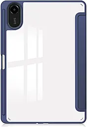 Чехол-книжка BeCover Soft Edge с креплением для стилуса для Xiaomi Redmi Pad 2 11.0" Deep Blue (713657) - фото Чехол-книжка BeCover Soft Edge с креплением для стилуса для Xiaomi Redmi Pad 2 11.0" Deep Blue (713657)