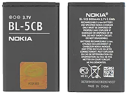 Аккумулятор Nokia BL-5CB (850 mAh) 12 мес. гарантии - миниатюра 3