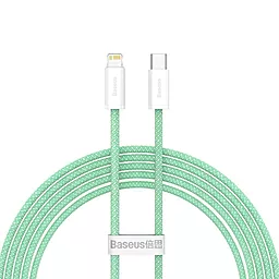 USB PD Кабель Baseus Dynamic 20W 2M USB Type-C - Lightning Cable Green (CALD000106)