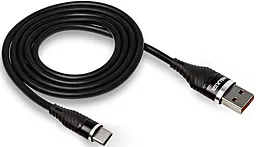 USB Кабель Walker C735 3.1A 2M USB Type-C Cable Black