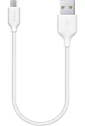 Кабель Ttec USB-A - micro USB 12w 2.4a 0.3м cable Cable White (2DK7513B)