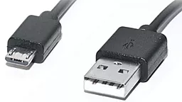 Кабель REAL-EL Pro USB-A - micro USB 12w 2.4a 0.6м cable Black (EL123500021) - мініатюра 2