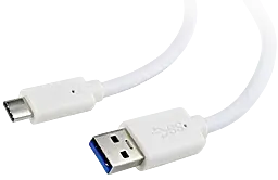 Кабель Cablexpert USB-A - Type-C 15w 3a 0.5м cable White (CCP-USB3-AMCM-W-0.5м ) - фото Кабель Cablexpert USB-A - Type-C 15w 3a 0.5м cable White (CCP-USB3-AMCM-W-0.5м )