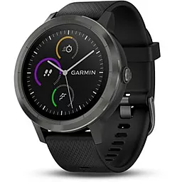 Смарт-часы Garmin Vivoactive 3 Slate with Black Silicon (010-01769-B1)