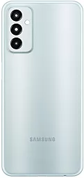Задняя крышка корпуса Samsung Galaxy M13 M135 (2022) со стеклом камеры Light Blue - фото Задняя крышка корпуса Samsung Galaxy M13 M135 (2022) со стеклом камеры Light Blue