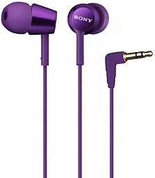 Наушники Sony MDR-EX150 Violet (MDREX150V.E) - миниатюра 2 Наушники Sony MDR-EX150 Violet (MDREX150V.E) - миниатюра 2