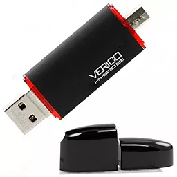 Флешка Verico 16Gb Hybrid Dual (1UDOV-MKBKG3-NN)