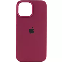 Чехол Silicone Case Full для Apple iPhone 15 Pro Max Maroon