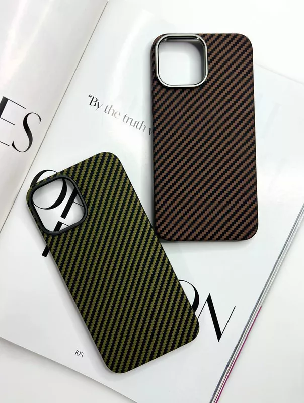 Чехол K-DOO Kevlar Case для Apple iPhone 16 Pro  Brown - фото 2