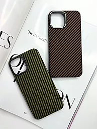 Чехол K-DOO Kevlar Case для Apple iPhone 16 Pro Brown - миниатюра 2 Чехол K-DOO Kevlar Case для Apple iPhone 16 Pro Brown - миниатюра 2