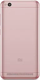 Задня кришка корпусу Xiaomi Redmi 5A зі склом камери Original Rose Gold - фото Задня кришка корпусу Xiaomi Redmi 5A зі склом камери Original Rose Gold