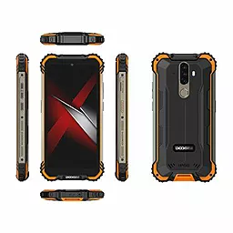 Смартфон DOOGEE S58 Pro 6/64GB Black Orange - мініатюра 2