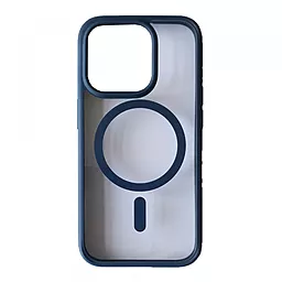 Чохол Rock Guard TRANSPARENT with Magnetic Series for iPhone 15 Pro Titanium Blue