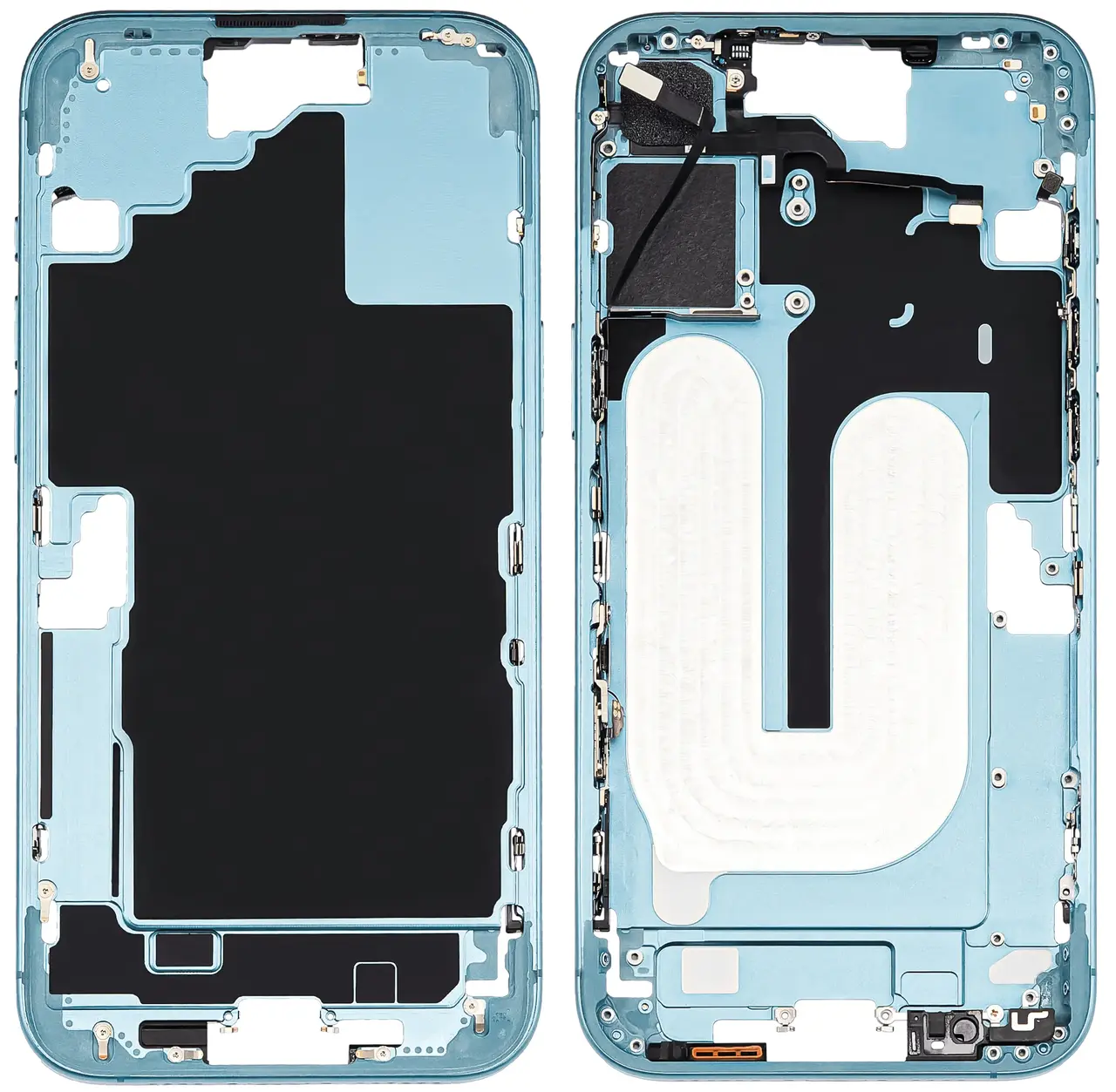 Рамка корпуса Apple iPhone 16 Plus USA version, Original Teal - фото 1