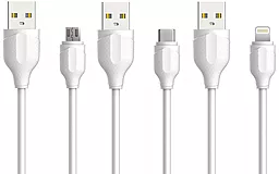 Кабель USB Powermax Lightning Cable White (PWRMXC1L) - миниатюра 3