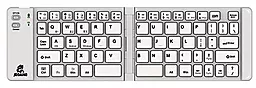 Клавиатура Jeqang JB-829 Foldable Bluetooth Grey - фото Клавиатура Jeqang JB-829 Foldable Bluetooth Grey