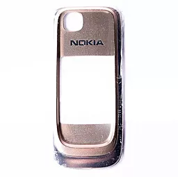 Корпусне скло дисплея Nokia 6131 (зовнішнє, пластик) Gold