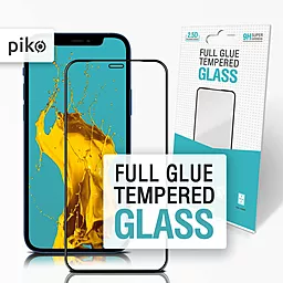 Защитное стекло Piko Full Glue Apple iPhone 12 mini Black (1283126506451)