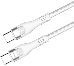 Кабель ColorWay USB Type-C - Type-C 240w 5a 1м PD cable White (CW-CBPDCC065-WT) - фото Кабель ColorWay USB Type-C - Type-C 240w 5a 1м PD cable White (CW-CBPDCC065-WT)