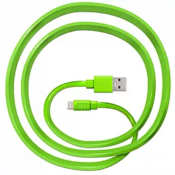 Кабель USB JUST Freedom Lightning USB (MFI) Cable Green (LGTNG-FRDM-GRN)