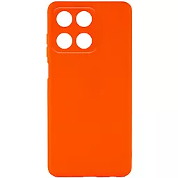 Чехол Silicone Case Candy Full Camera для Huawei Honor X6a Orange