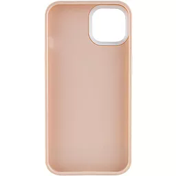 Чехол Epik TPU+PC Bichromatic для Apple iPhone 12, iPhone 12 Pro (6.1")  Grey-beige / White - миниатюра 2