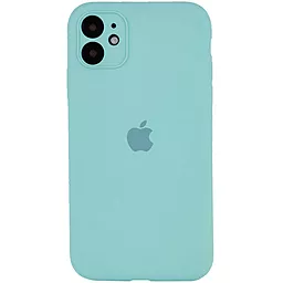 Чехол Silicone Case Full Camera для Apple iPhone 12 Mini  Ice Blue