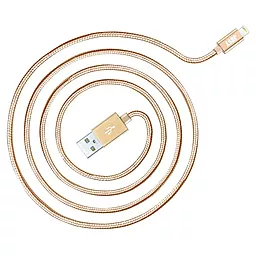 USB Кабель JUST Copper Lightning USB Cable 2 м. Gold (LGTNG-CPR20-GLD)