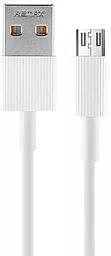 Кабель Remax Chaino USB-A - micro USB 12w 2.4a 1м cable White (RC-120m) - фото Кабель Remax Chaino USB-A - micro USB 12w 2.4a 1м cable White (RC-120m)