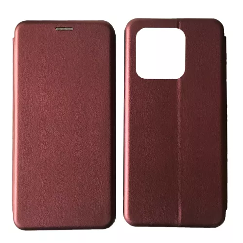 Чохол-книжка Level для Xiaomi Redmi 10C Marsala - фото 1