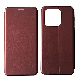 Чохол-книжка Level для Xiaomi Redmi 10C Marsala