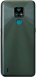 Задняя крышка корпуса Motorola Moto E7 XT2095 со стеклом камеры, Original Aqua Blue - фото Задняя крышка корпуса Motorola Moto E7 XT2095 со стеклом камеры, Original Aqua Blue