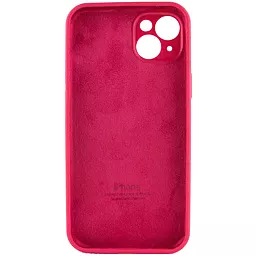 Чехол Silicone Case Full Camera для Apple iPhone 15 Rose Red - миниатюра 2 Чехол Silicone Case Full Camera для Apple iPhone 15 Rose Red - миниатюра 2