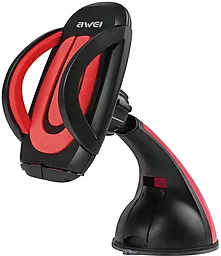 Держатель Awei X7 Car Mobile Holder With Suction Cup Black/Red - миниатюра 2 Держатель Awei X7 Car Mobile Holder With Suction Cup Black/Red - миниатюра 2