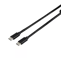 Кабель USB Atcom 0.8M USB Type-C - Type-C Cable Black (12113)
