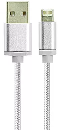 USB Кабель Gelius Double Side 2-in-1 USB to Lightning/micro USB сable grey