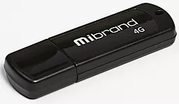 Флешка Mibrand Grizzly 4GB USB 2.0 (MI2.0/GR4P3B) Black