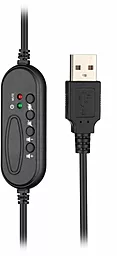 Навушники 2E CH12 Mono On-Ear USB Black (2E-CH12MU) - мініатюра 6