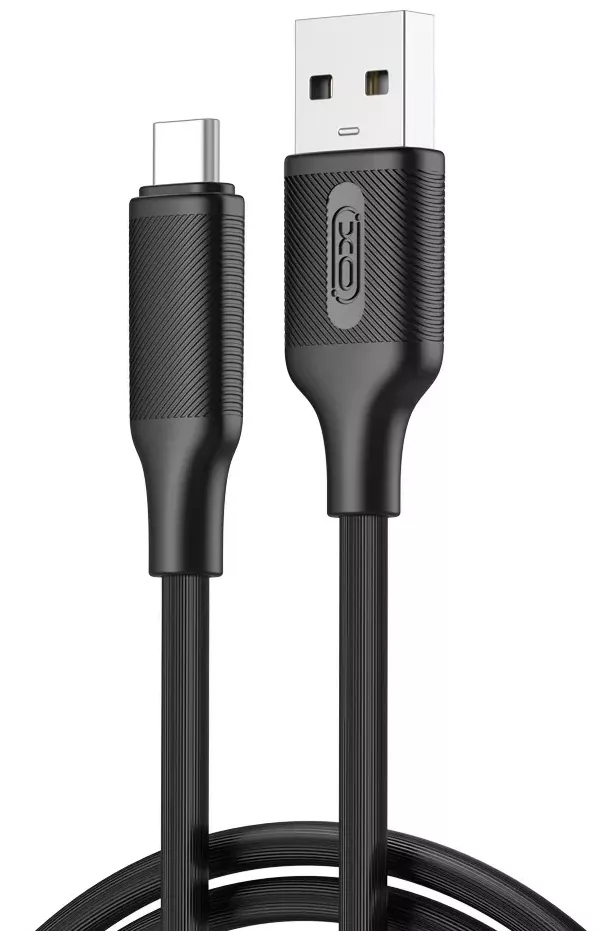 Кабель XO NB265 USB-A - Type-C 12w 2.4a 1м cable Black - фото 1
