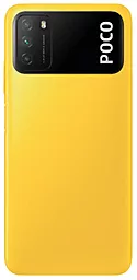 Задняя крышка корпуса Xiaomi Poco M3 со стеклом камеры Original Poco Yellow - фото Задняя крышка корпуса Xiaomi Poco M3 со стеклом камеры Original Poco Yellow