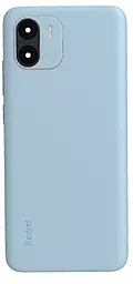Задняя крышка корпуса Xiaomi Redmi A1 / Redmi A2 со стеклом камеры Original Light Blue